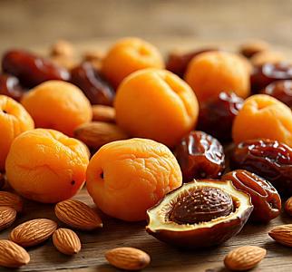 Dry apricot.