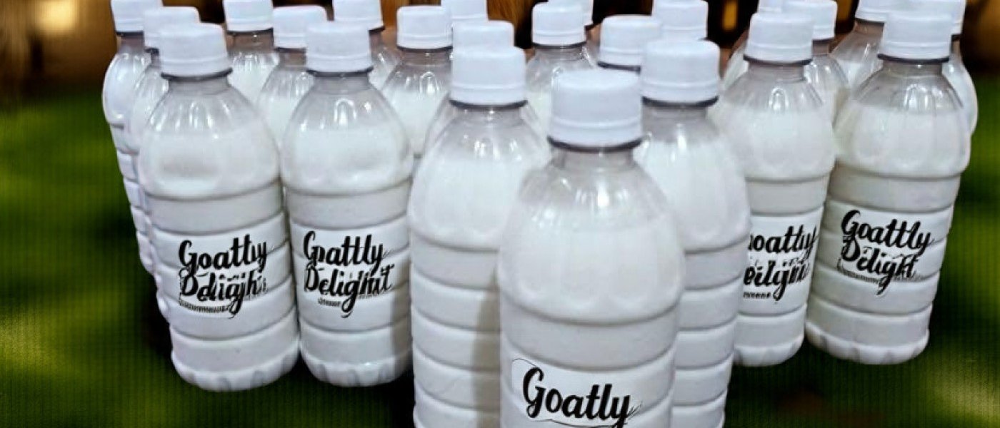 fresh goat milk