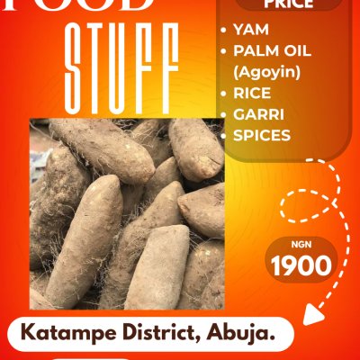 Benue, Plateau Yam, Nasarawa, Niger Yams & Cash Crops