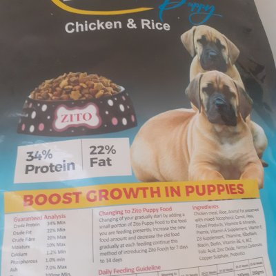 ZITO PUPPY Chicken and Rice